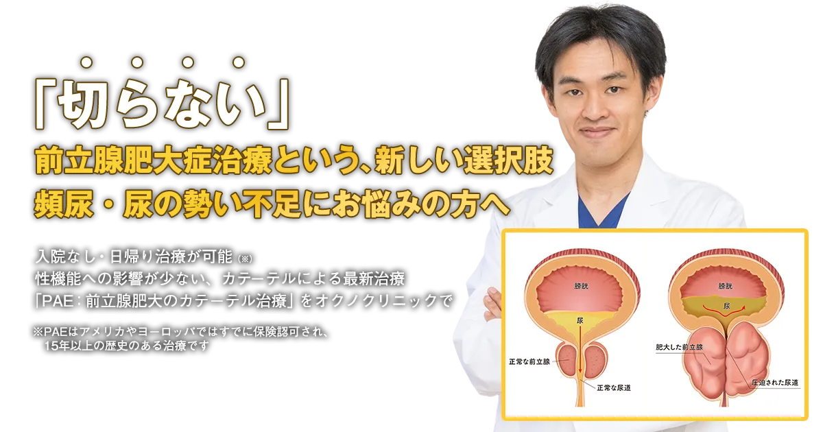 「切らない」前立腺肥大症治療
