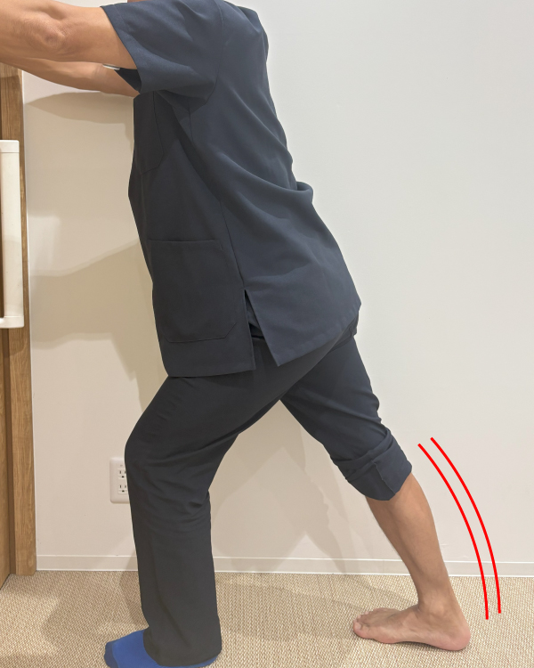 ふくらはぎのストレッチ