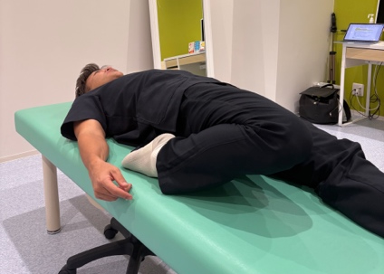 大腿四頭筋のストレッチ