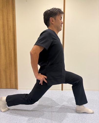 腸腰筋のストレッチ